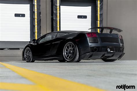 Uncompromising Lamborghini Gallardo Fitted With Rotiform Custom Wheels ...