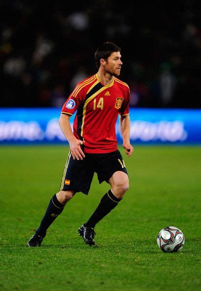 Xabi Alonso of Spain in 2009. Champions League Football, Football Tournament, Real Madrid, Xabi ...