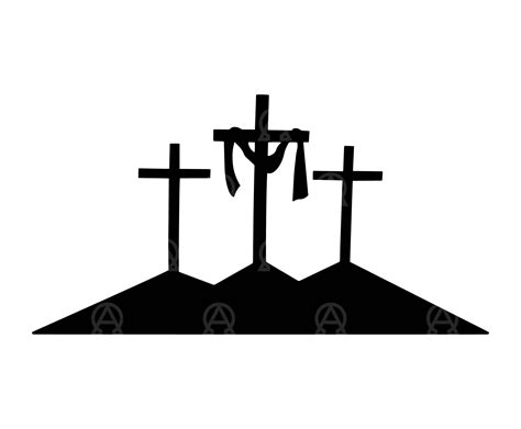 Calvary Crosses Svg, Three Crosses Cut File, Good Friday, Jesus Christ ...