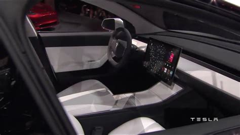 Tesla hasn't actually shown us the Model 3's real interior