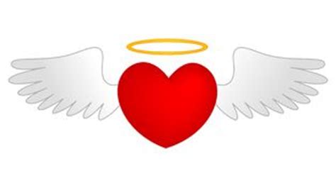 heart with halo and wings free - Clip Art Library