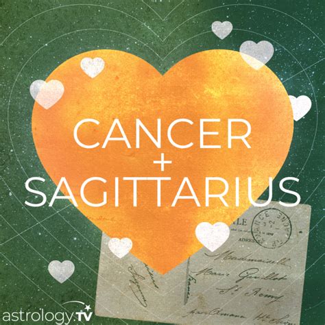 Cancer and Sagittarius Compatibility - astrology.TV