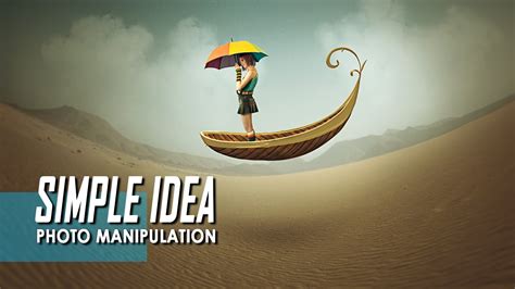 How To Make Simple Photo Manipulation Idea In Photoshop - YouTube