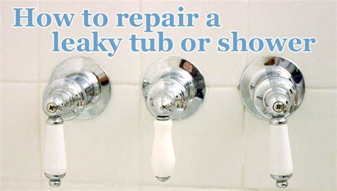 How to Repair a Leaky Shower or Tub Faucet - Pretty Handy Girl