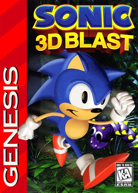 Sonic 3D Blast - Обложки - Gallery - Sonic SCANF