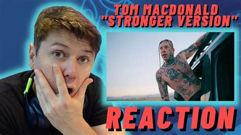 Tom MacDonald - "Stronger Version" - IRISH REACTION - YouTube