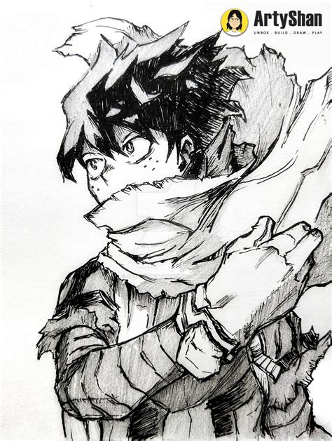 Vigilante Deku (My Hero Academia) by artyshandls on DeviantArt