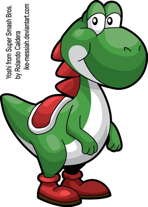 YOSHI -Super Smash Bros- HD Vector by Ike-Messiah on DeviantArt