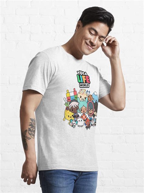 "Toca Boca Characters - tpcaboca fun" T-shirt for Sale by nokenoma | Redbubble | tocaboca t ...