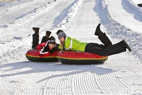 Snow Tubing at Camelback Mountain | TrailblazerGirl