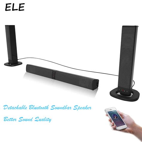 Bluetooth Sound Bar PC TV 20 watt Speakers Column Computers 2.1 USB AUX Mp3 Music Player Boom ...