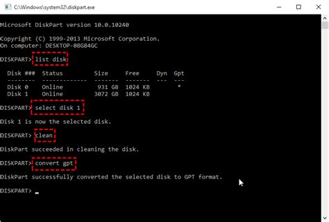 How To Change Disk Format To Gpt - Image to u