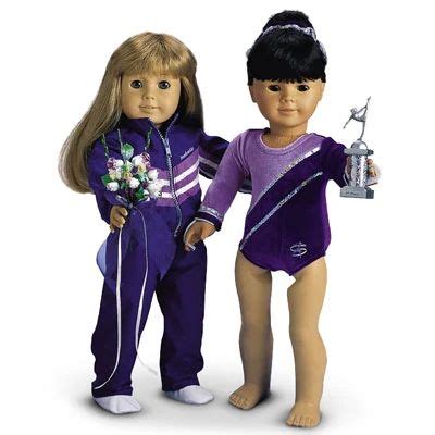 Gymnastics Set (outfit) | American girl doll gymnastics, American girl ...