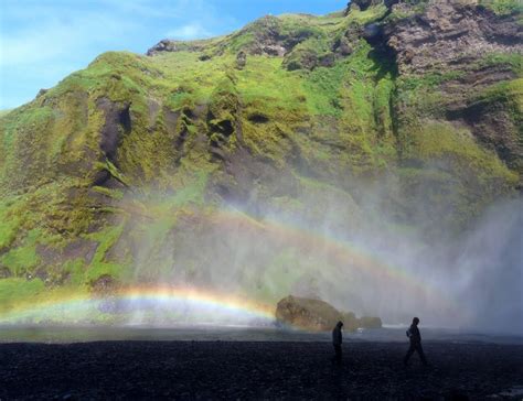 Skogafoss rainbow | South iceland, Skogafoss, Photo