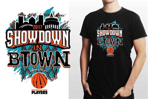 2017 SHOWDOWN IN BTOWN basketball LOGO DESIGN | UrArtStudio