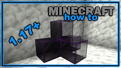 How to Craft and Use Tinted Glass in Minecraft! (1.17+) | Easy Minecraft Tutorial - YouTube