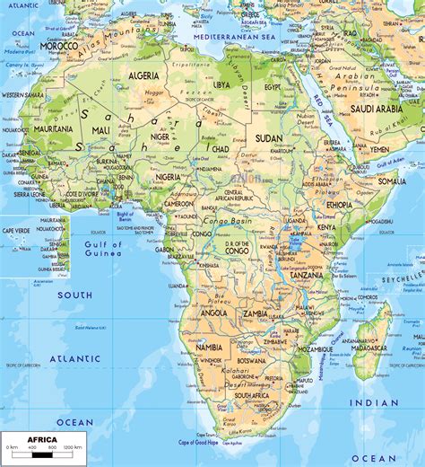 North Africa Physical Map Quiz - Map Of Middle East And North Africa ...