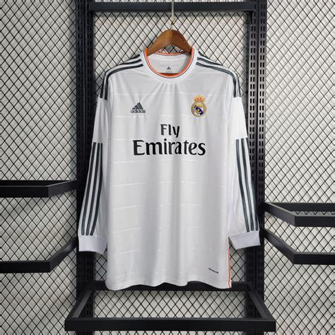 Real Madrid Home 13/14 Long Sleeve Jersey