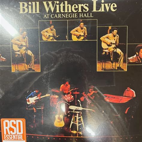 Bill Withers – Bill Withers Live At Carnegie Hall – 2 x Vinyl (Yellow [Custard], LP, Album + 4 ...