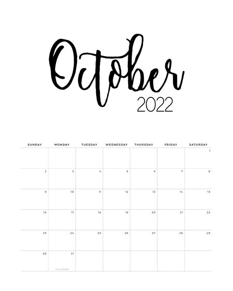 Free Printable 2022 Minimalist Calendar - The Cottage Market Personal Planner, Monthly Planner ...