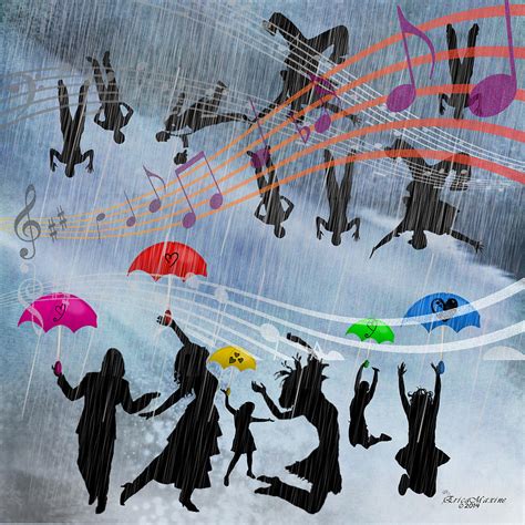 Its Raining Men Hallelujah Digital Art by EricaMaxine Price