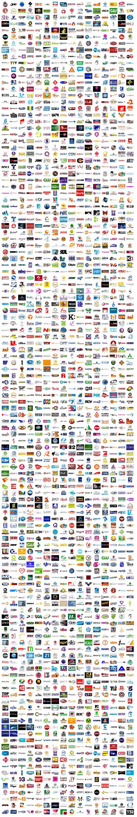 What 9,000 TV Channel Logos Looks Like | CableTV.com