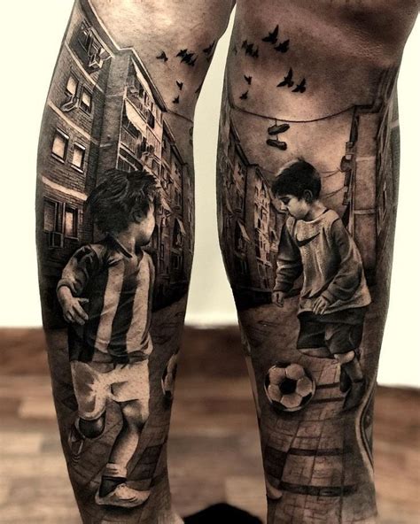 Топовые татуировки | Football tattoo, Soccer tattoos, Daddy tattoos