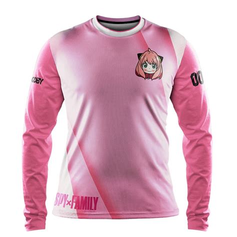 ANYA FORGER PINK JERSEY (Long Sleeve) - MAKI CHAN – BAJOOBY