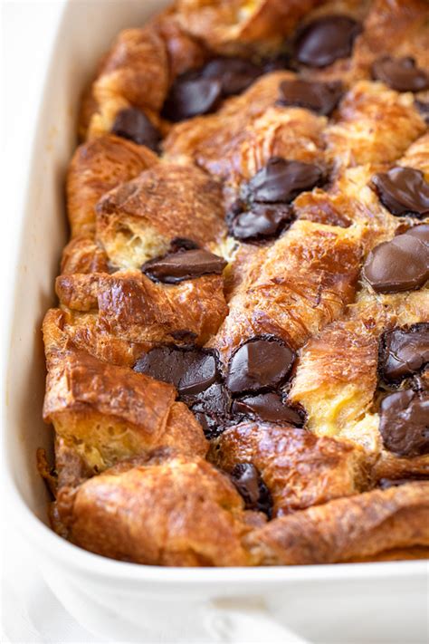 Croissant Bread Pudding | The Cozy Apron