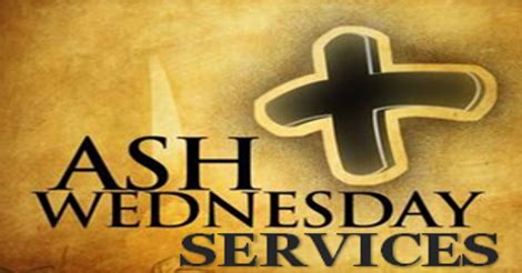 Ash Wednesday Services – Mount Olivet UMC