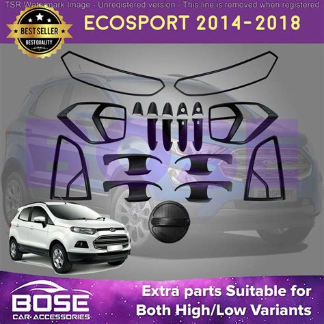 Ford Ecosport Garnish Cover Set 2014 - 2017 / 2019 - 2022 Ford Ecosport ...