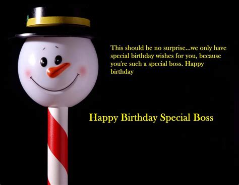 Happy birthday special boss…