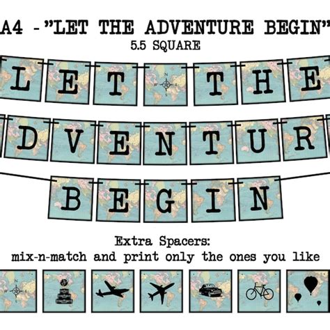 Let the Adventure Begin - Etsy