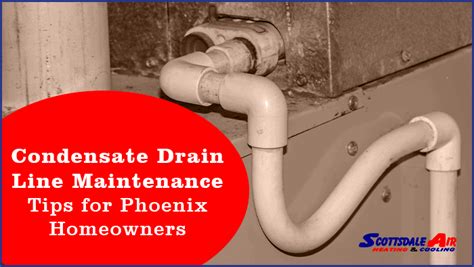 Tips for Condensate Drain Line Maintenance in Phoenix Homes