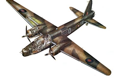 Vickers Wellington Cutaway Drawing in High quality