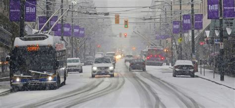 Vancouver Weather Forecast Calling For Chance Of Snow This Weekend