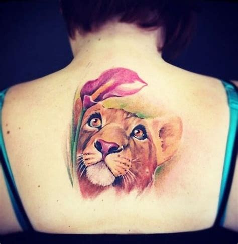 12+ Best Colorful Lion Tattoo Designs - PetPress