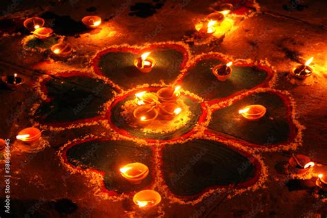 dev diwali festival in varanasi Stock Photo | Adobe Stock