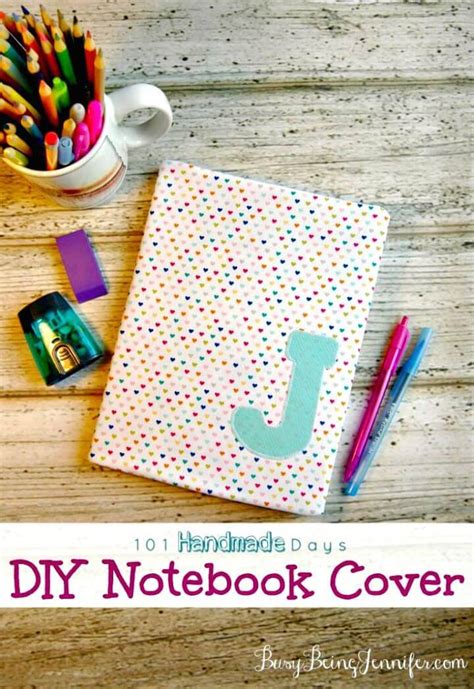 30 DIY Notebook Cover Ideas | DIY Notebooks - DIY Crafts