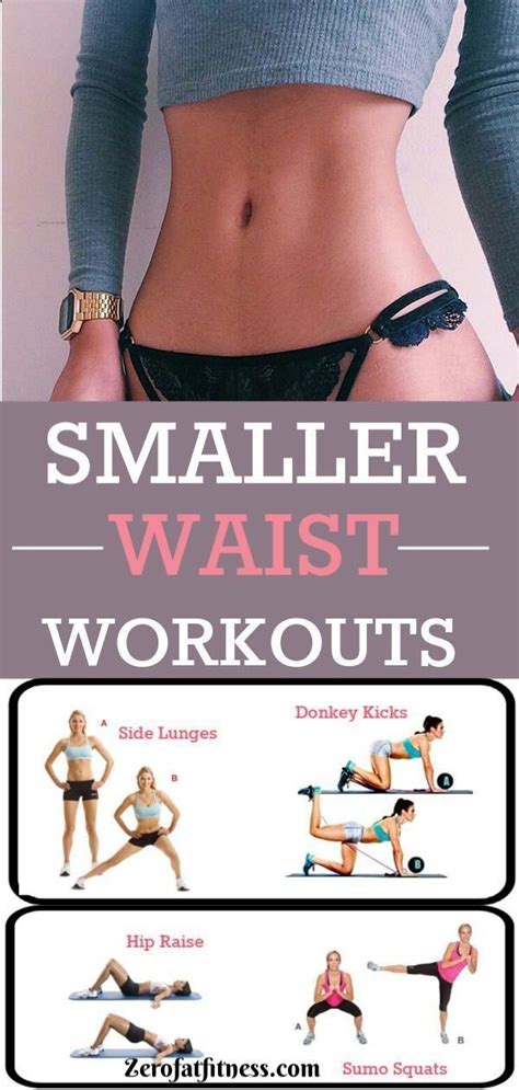 How To Get A Smaller Waist and Bigger Hips | Small waist workout, Waist workout, Waist workouts ...