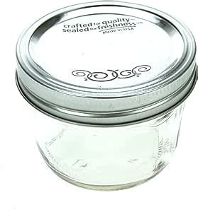 Amazon.com: Jarden Home Brands 12Pk 1/2Pt wide Mouth Jar Canning Jars: Home & Kitchen