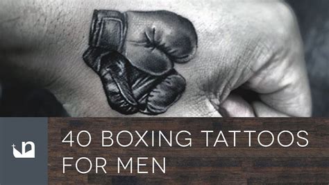 40 Boxing Tattoos For Men - YouTube