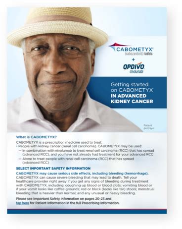 Patient & Caregiver Resources | Kidney Cancer | CABOMETYX® (cabozantinib)