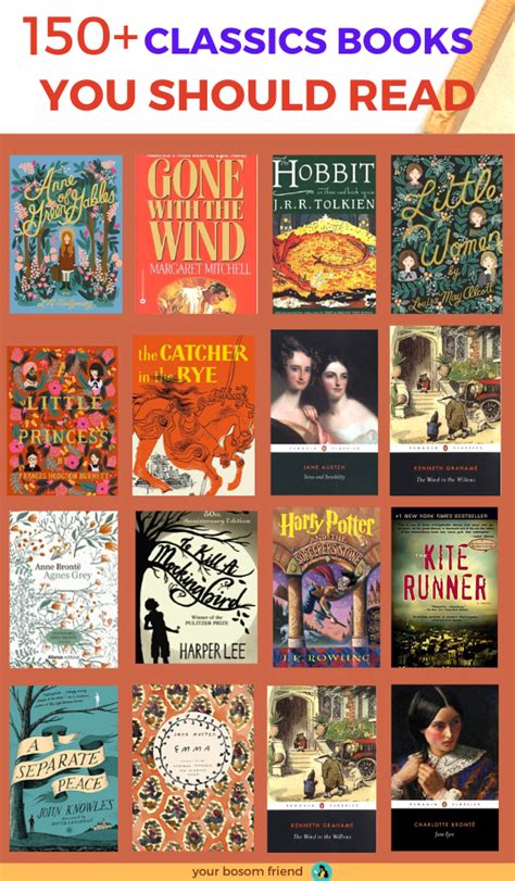 150+ Must-Read Classic Books for Adults | Classic books, Classics to read, Books you should read