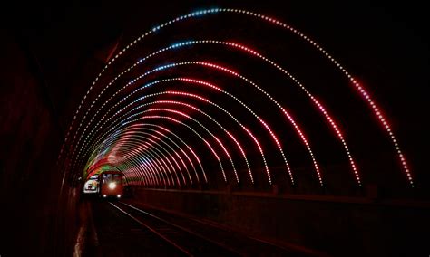 Tunnel Light Shows | Wellington Cable Car