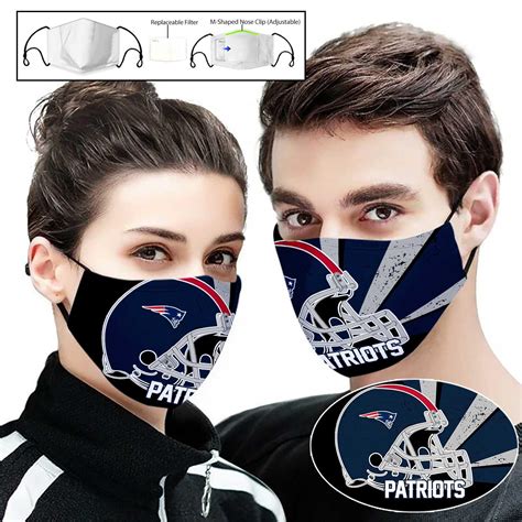 Stocktee NFL New England Patriots Face Masks GTS001122