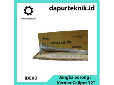 Jual Sketmat Besi 12 Jangka Sorong Sigmat Vernier Caliper IDEKU Sketmat/Jangka Sorong/ Sigmat di ...