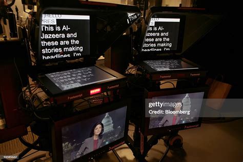 Ghida Fakhry, news anchor for Al Jazeera, goes on-air on the first ...