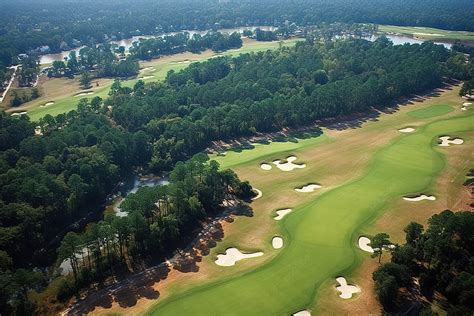 The Golf Course At Tudor Oak Country Club In A City Background, Golf, Ball Game, Tree Background ...