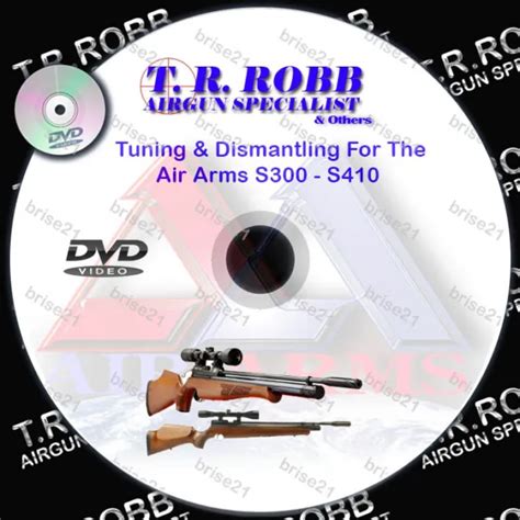 AIR ARMS S300 S310 S400 S410 Models Airgun Tuning Video DVD by T R Robb ...